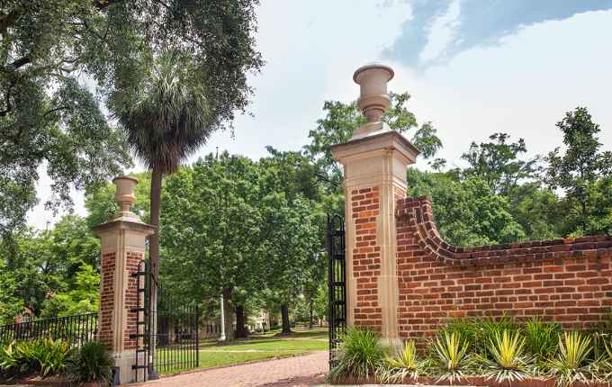 View of the Horseshoe Gates