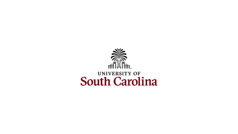 The University of South Carolina logo with tree and gates.