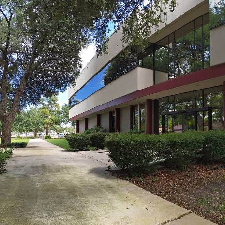 Outside view of the adminstration building