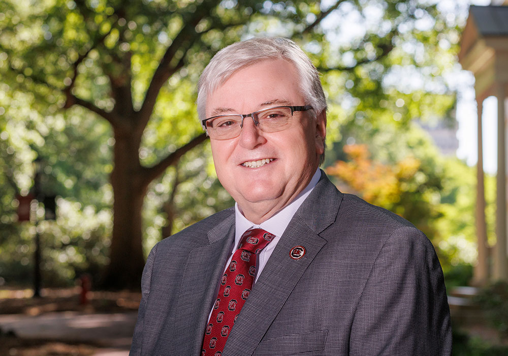 Portrait of President Michale Amiridis.