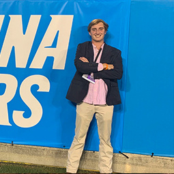 Lee Wardlaw with the Carolina Panthers Lee Wardlaw with the Carolina Panthers