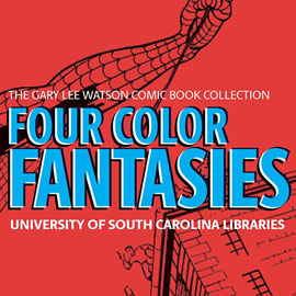 red spider man themed graphic that says 