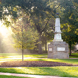 Maxcy Monument on the Horseshoe